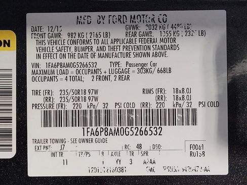 Used 2016 Ford Mustang Coupe w/ Equipment Group 051A RWD image 33
