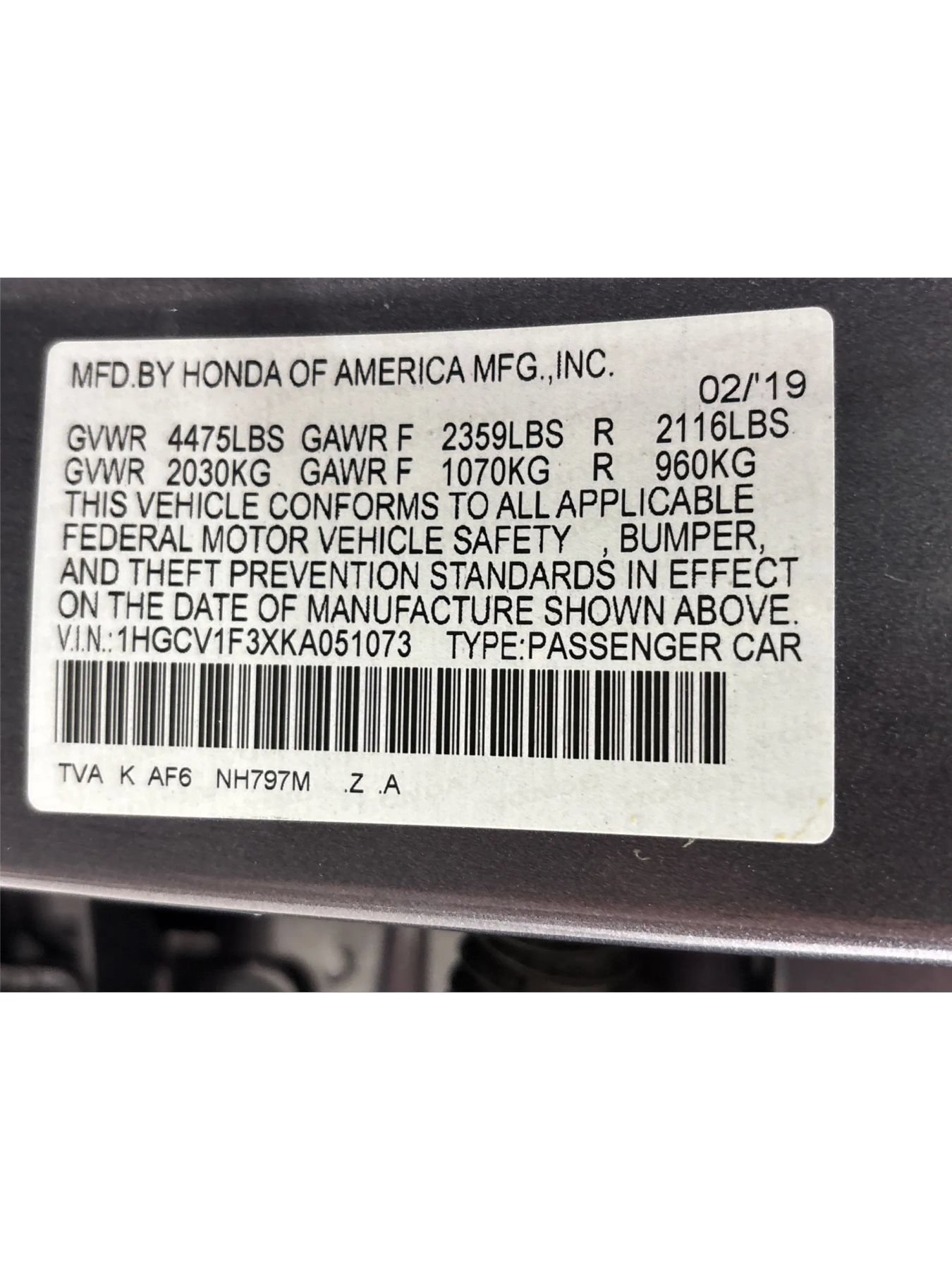 Used 2019 Honda Accord Sport image 27