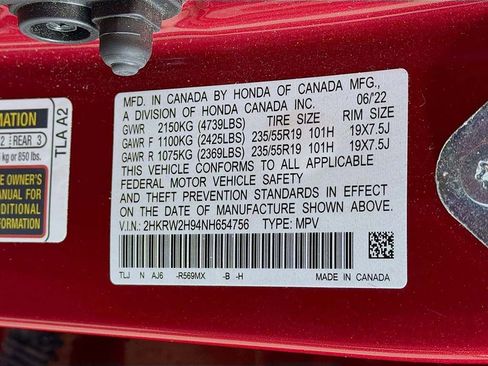 Used 2022 Honda CR-V Touring image 43