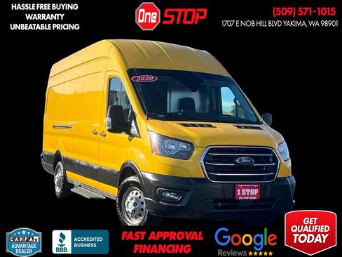 Used 2020 Ford Transit 250 148 High Roof Extended AWD w/ Load Area Protection Package image 1