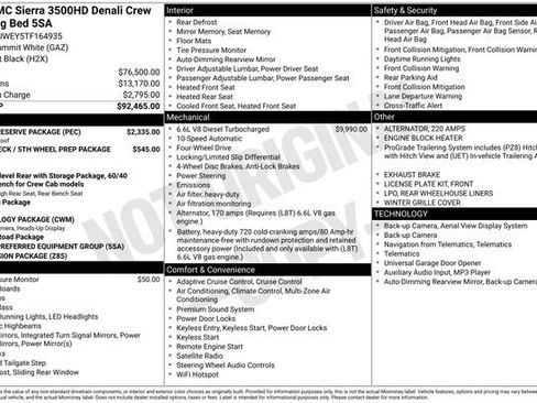 New 2026 GMC Sierra 3500 Denali w/ Denali Reserve Package AWD/4WD image 3