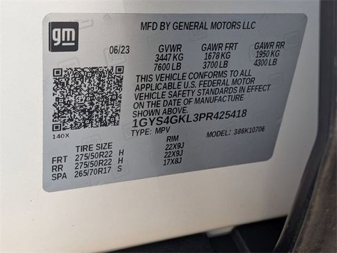 Certified 2023 Cadillac Escalade Sport Platinum w/ LPO, ONYX Package image 30