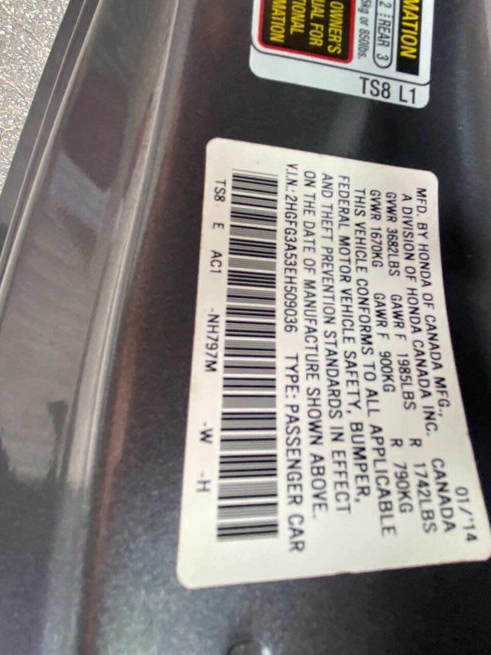 Used 2014 Honda Civic LX image 44