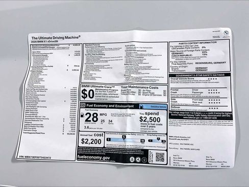 New 2026 BMW X1 xDrive28i w/ M Sport Package image 22