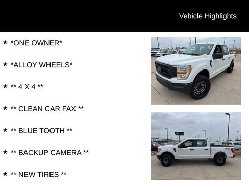 Used 2021 Ford F150 XL w/ Trailer Tow Package AWD/4WD image 4
