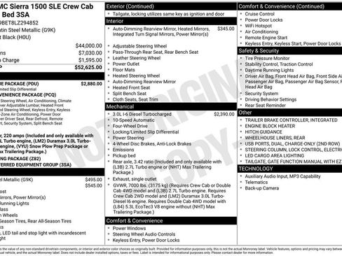 Used 2020 GMC Sierra 1500 SLE w/ SLE Value Package image 4