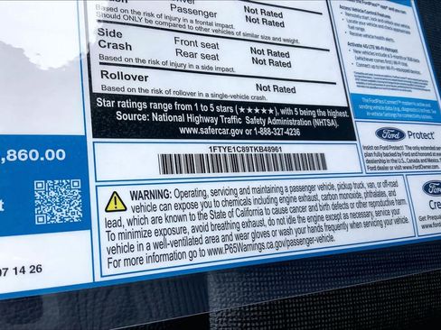 New 2026 Ford Transit 150 148 Medium Roof w/ Load Area Protection Package RWD image 17