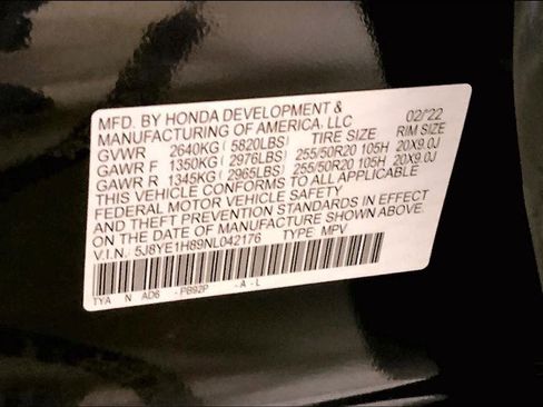 Used 2022 Acura MDX SH-AWD w/ Advance Package image 36