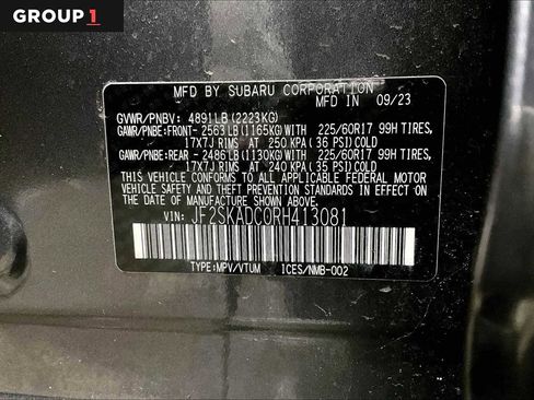 Certified 2024 Subaru Forester Premium image 36