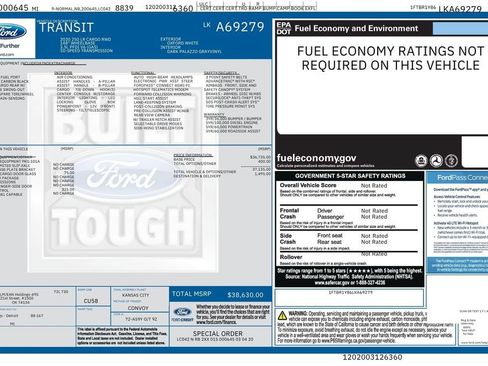 Used 2020 Ford Transit 250 Low Roof RWD image 9