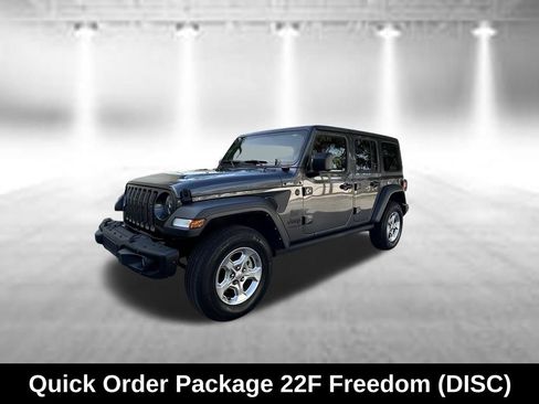 Used 2021 Jeep Wrangler Unlimited Sport AWD/4WD image 3