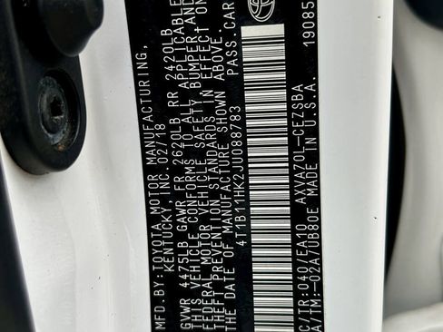 Used 2018 Toyota Camry SE FWD image 29