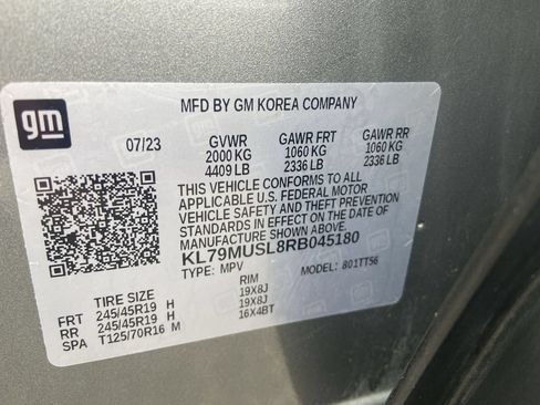 Certified 2024 Chevrolet TrailBlazer RS AWD/4WD image 31