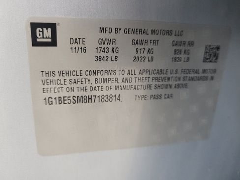Used 2017 Chevrolet Cruze LT w/ Convenience Package FWD image 33