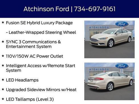 Used 2018 Ford Fusion SE w/ Equipment Group 602A image 16