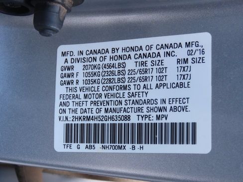 Used 2016 Honda CR-V EX image 21