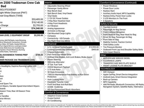 New 2026 RAM 2500 Tradesman AWD/4WD image 5