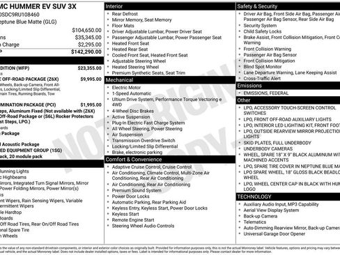 Used 2024 GMC Hummer EV 3X w/ Omega Edition image 2