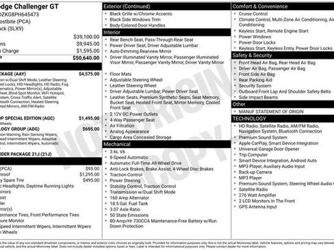 Used 2023 Dodge Challenger GT w/ Plus Package AWD/4WD image 24