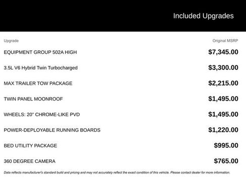 Certified 2022 Ford F150 Lariat w/ Equipment Group 502A High image 16