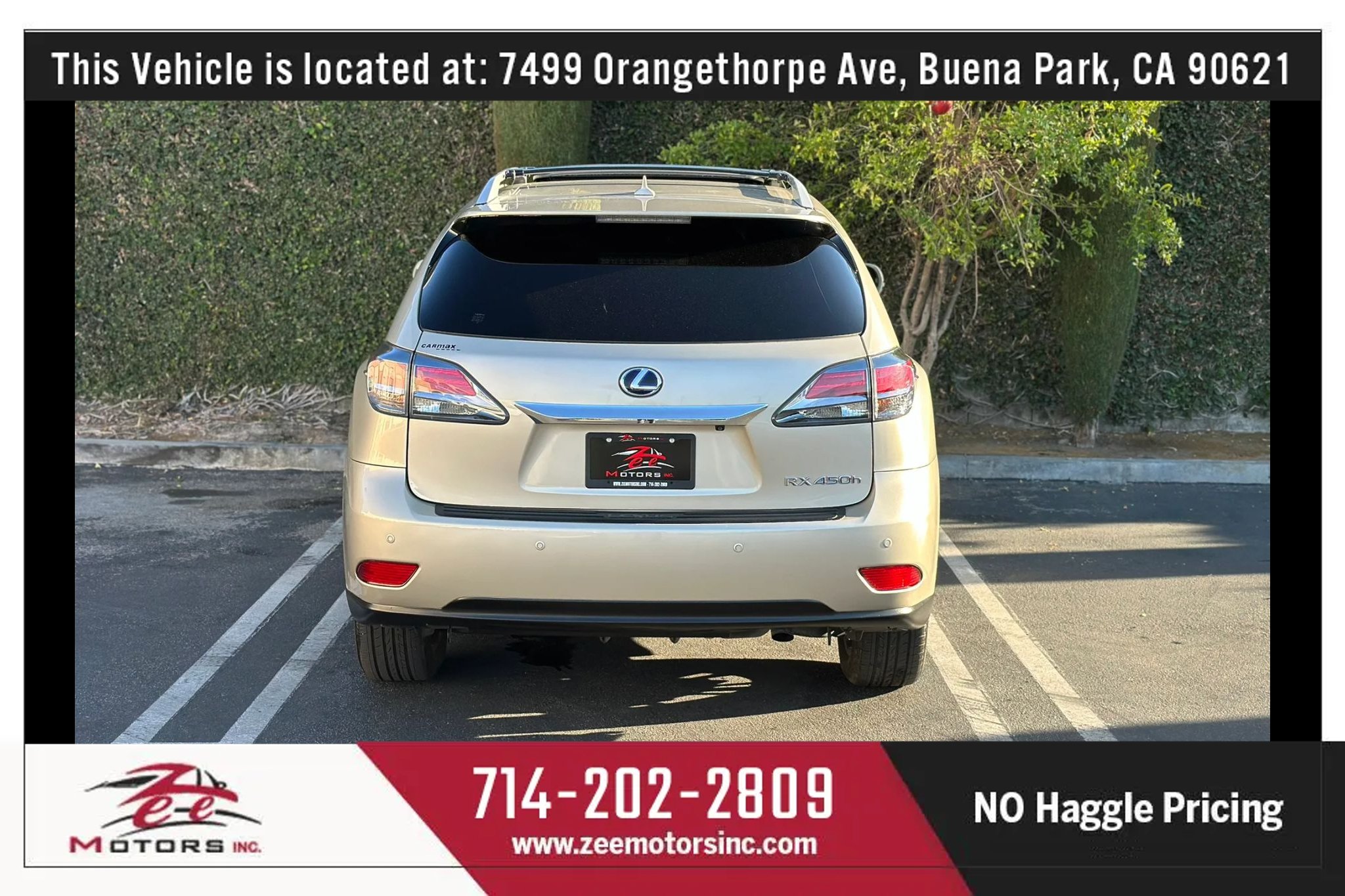 Used 2013 Lexus RX 450h AWD w/ Navigation Pkg image 8