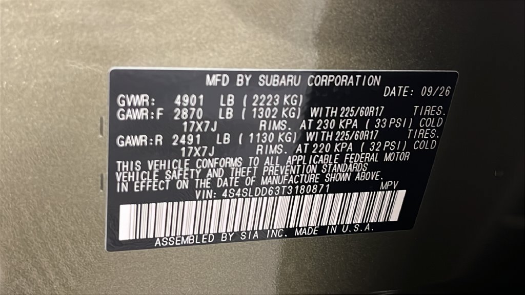 New 2026 Subaru Forester Premium AWD/4WD image 31