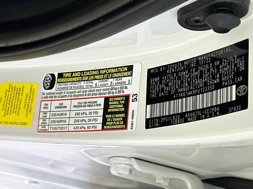 Used 2023 Toyota Camry XSE FWD image 36