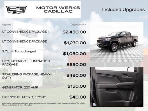 Used 2023 Chevrolet Colorado LT w/ LT Convenience Package II image 4