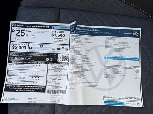 New 2026 Volkswagen Tiguan SE R-Line image 33