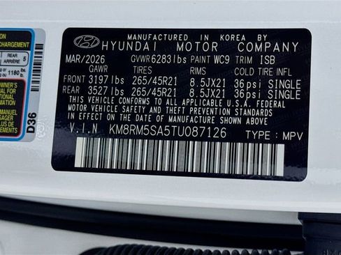 New 2026 Hyundai Palisade Calligraphy FWD image 54