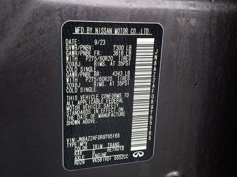 Used 2024 INFINITI QX80 Luxe image 29