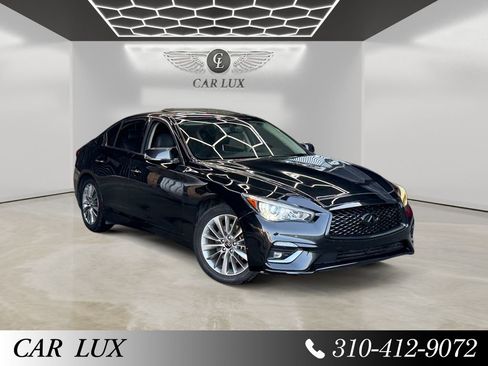 Used 2022 INFINITI Q50 Luxe w/ Cargo Package AWD/4WD image 7