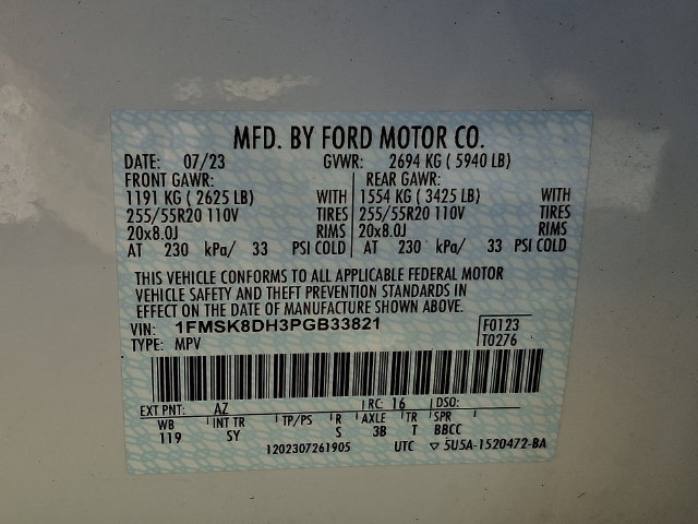 Used 2023 Ford Explorer XLT w/ Equipment Group 202A AWD/4WD image 46