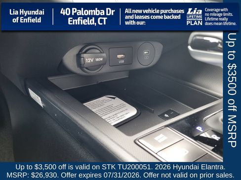 New 2026 Hyundai Elantra SEL Sport Premium FWD image 21