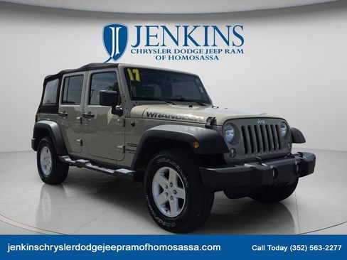 Used 2017 Jeep Wrangler Unlimited Sport w/ Quick Order Package 24S AWD/4WD image 12