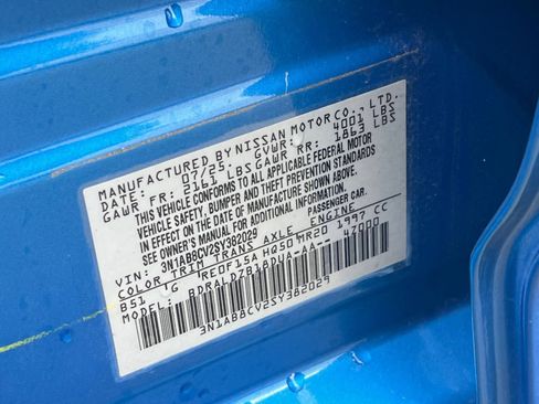 Used 2025 Nissan Sentra SV FWD image 23