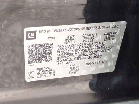 Used 2019 Chevrolet Trax LT w/ LPO, Cargo Package image 38