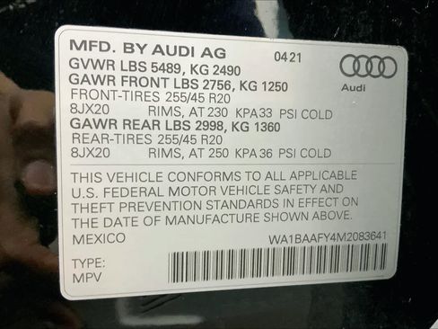 Used 2021 Audi Q5 2.0T Premium Plus w/ Premium Plus Package AWD/4WD image 34