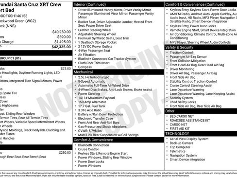 New 2025 Hyundai Santa Cruz XRT AWD/4WD image 29