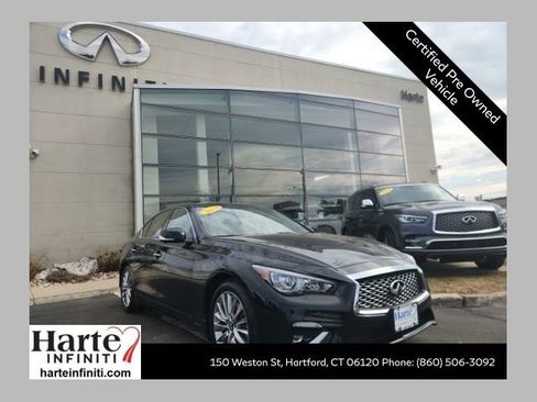 Certified 2023 INFINITI Q50 Luxe w/ Cargo Package image 1
