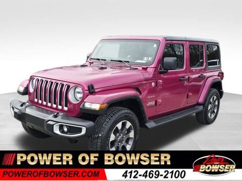 Used 2022 Jeep Wrangler Unlimited Sahara w/ Cold Weather Group image 1