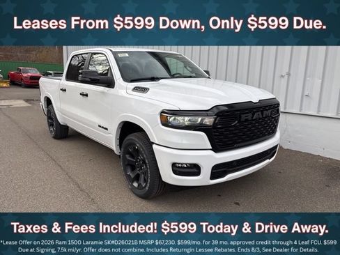 New 2026 RAM 1500 Big Horn AWD/4WD image 1