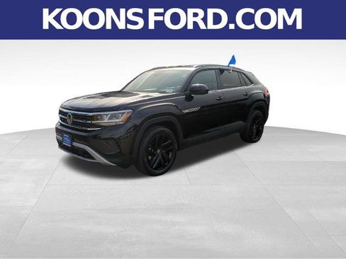 Used 2022 Volkswagen Atlas Cross Sport SE w/ Black Wheel Package AWD/4WD image 1