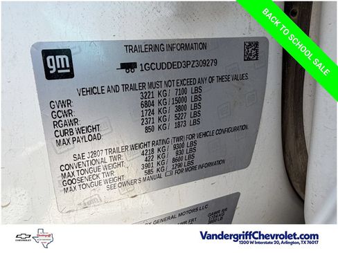 Certified 2023 Chevrolet Silverado 1500 LT w/ Work Truck Package AWD/4WD image 28