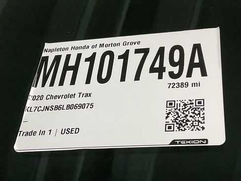 Used 2020 Chevrolet Trax LS w/ Tint and Cruise Package AWD/4WD image 31