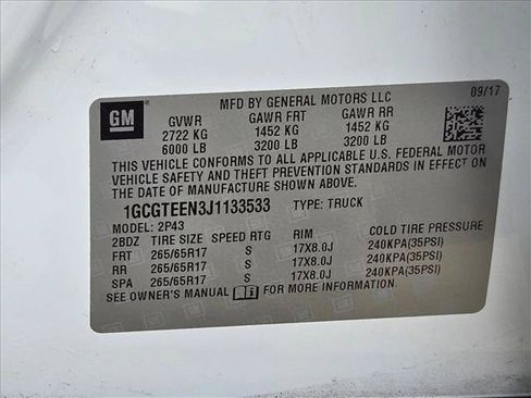 Used 2018 Chevrolet Colorado ZR2 AWD/4WD image 22