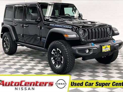 Used 2025 Jeep Wrangler Unlimited Rubicon 4xe w/ Safety Group AWD/4WD image 1