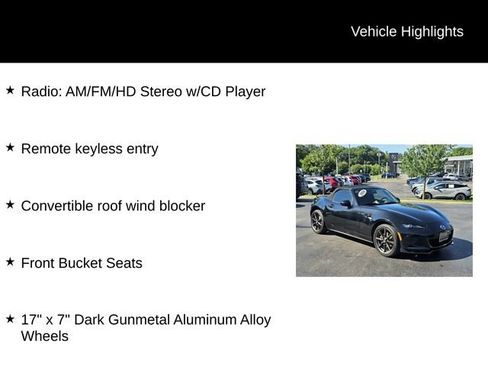 Used 2016 MAZDA MX-5 Miata Club RWD image 5