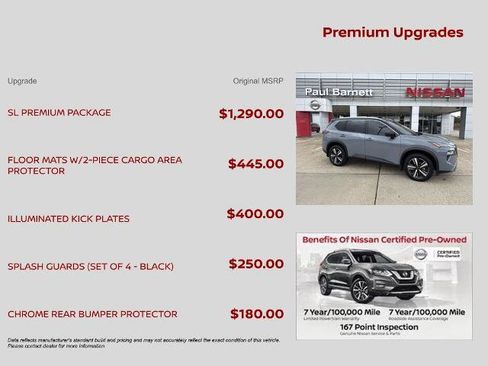 Certified 2024 Nissan Rogue SL w/ SL Premium Package FWD image 9
