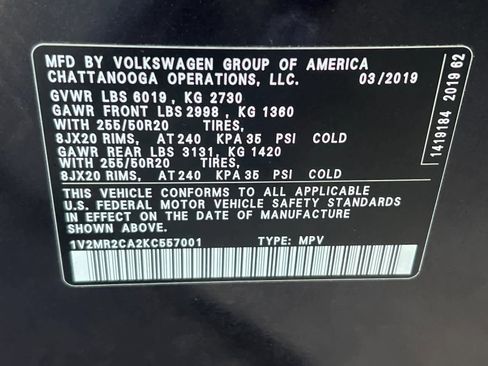 Used 2019 Volkswagen Atlas SEL image 31
